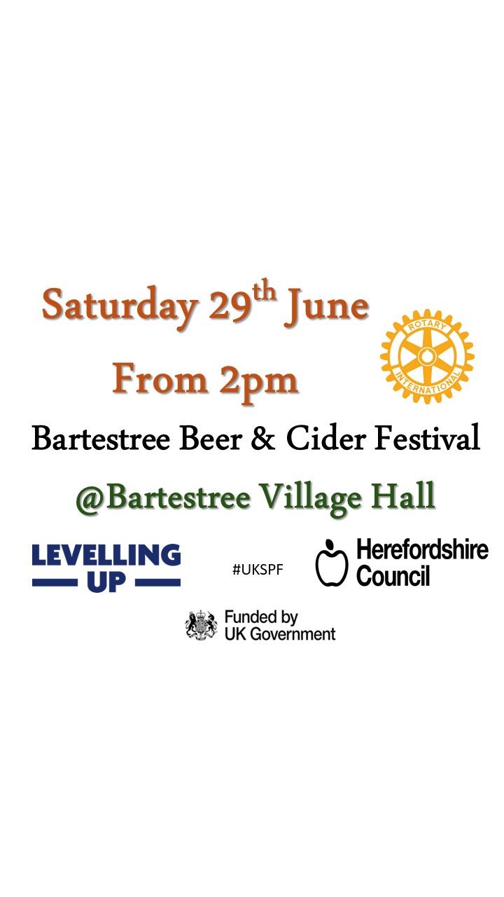 Bartestree Beer and Cider Festival