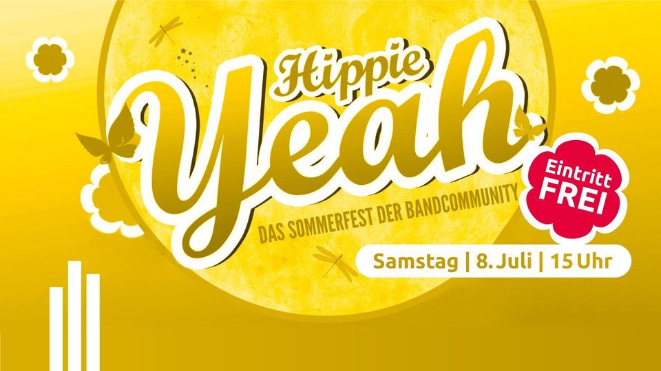 Hippie Yeah 2023 - Das Sommerfest der Bandcommunity Leipzig