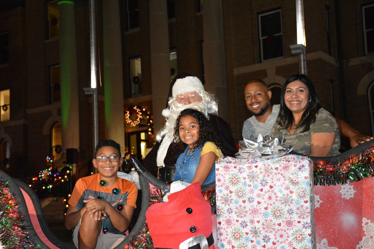 Hays County Brown Santa Gift Wrapping Day