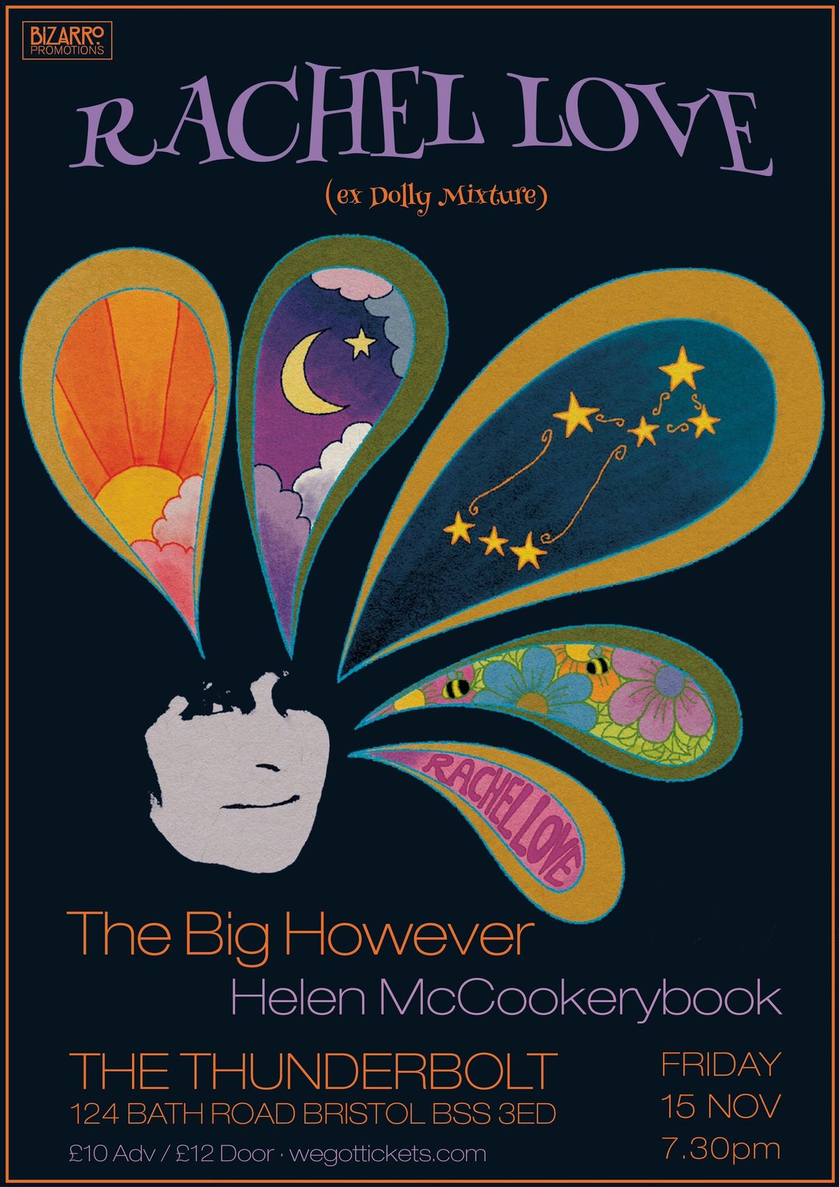 Rachel Love, The Big However &  Helen McCookerybook,  The Thunderbolt, Bristol, 15\/11\/2