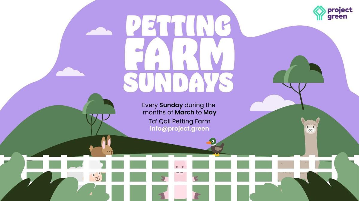 Petting Farm Sundays