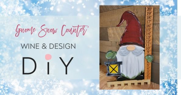 DIY | Gnome Snow Counter