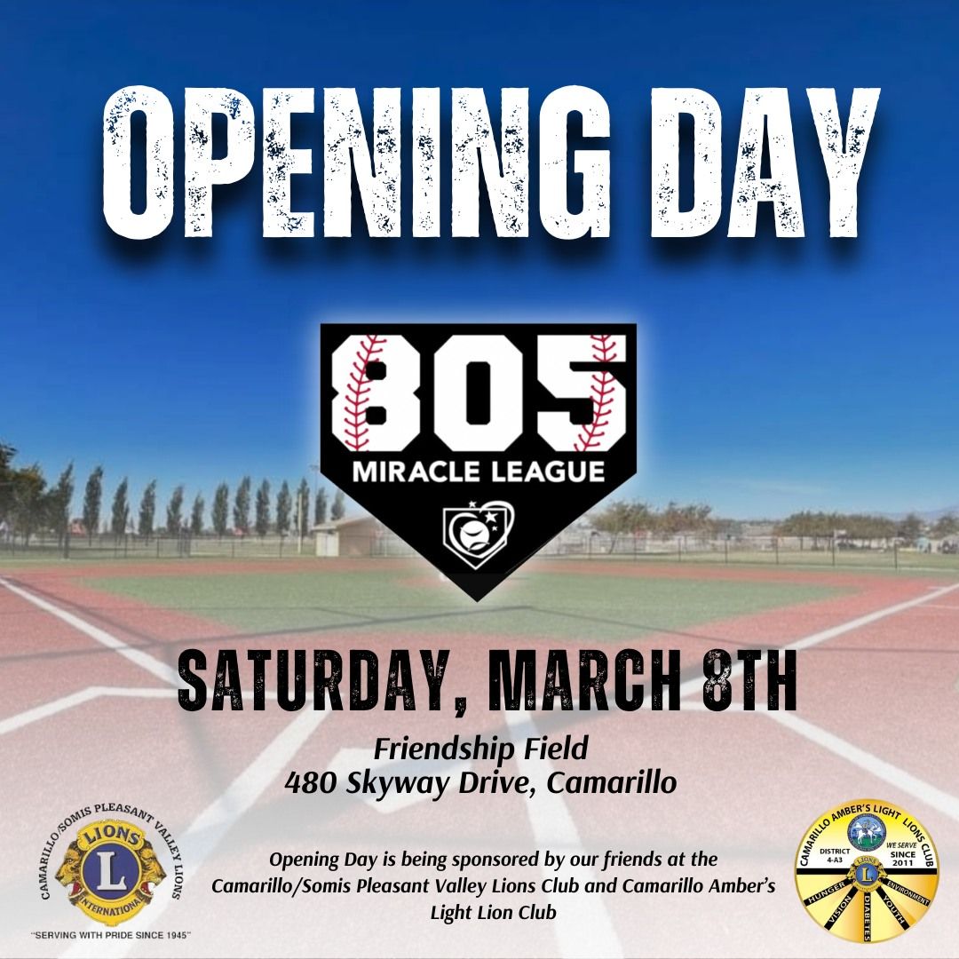 Miracle League Opening Day