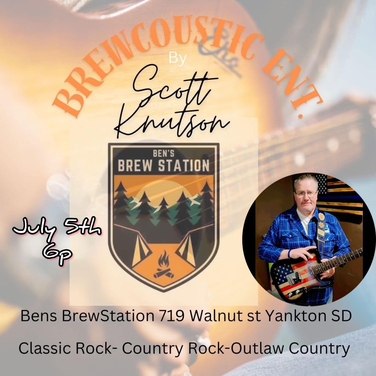 BrewCoustic Ent By Scott Knutson live @ Ben\u2019s Brew Station!