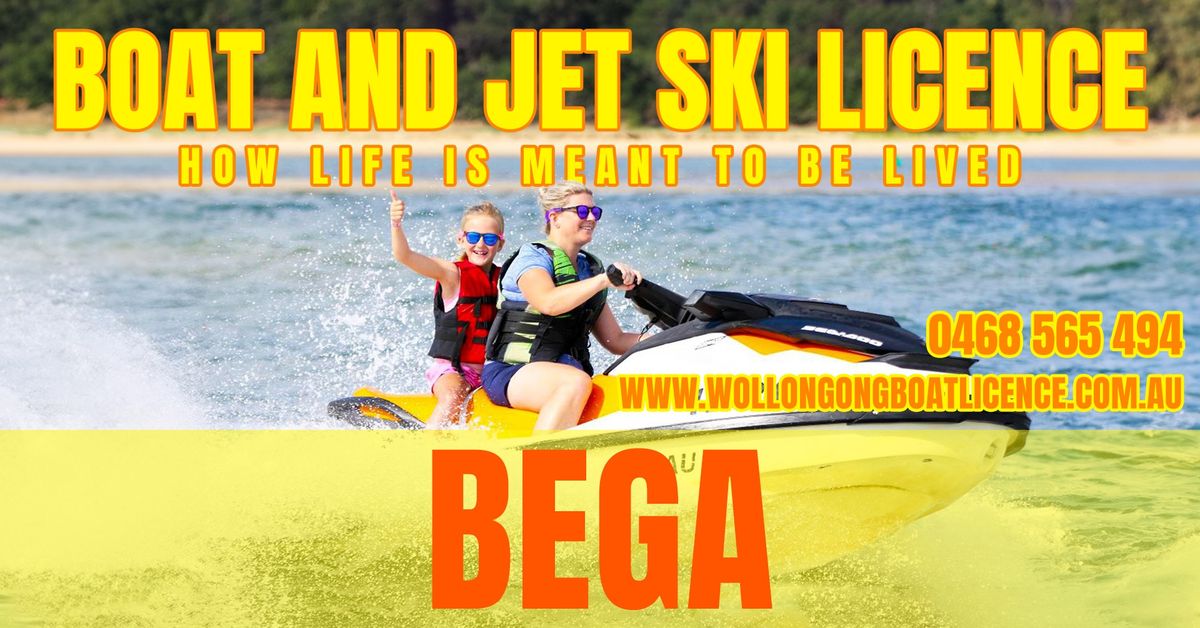 Bega Boat & Jetski Licence Course