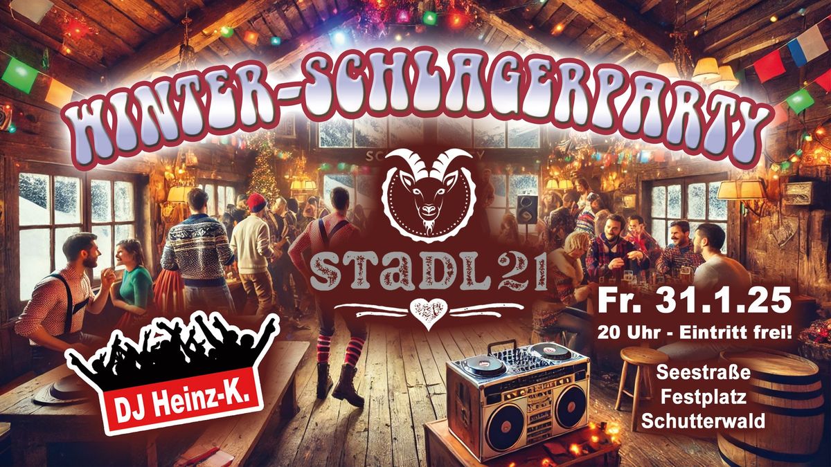 Winter-Schlagerparty im Stadl 21