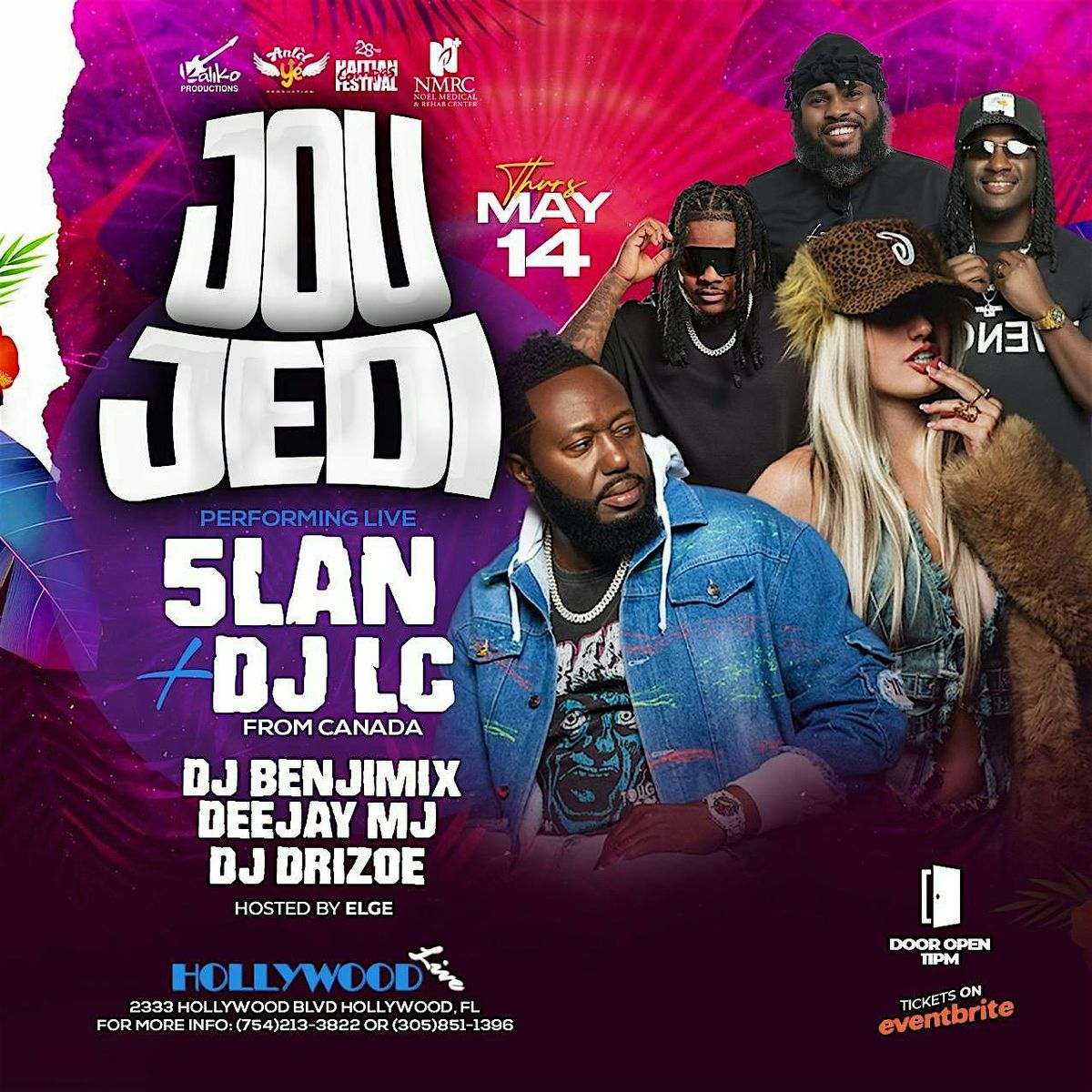 HaitianFlagDay5Lan DJLC DeejayMJ DJ Benjimix DJ Drizoe