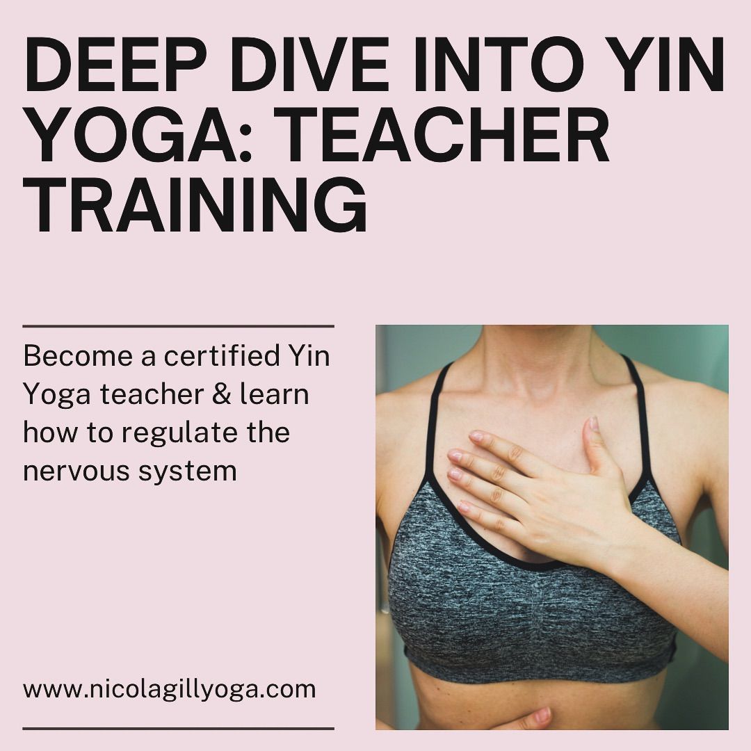 50hr Therapeutic Yin Yoga Teacher Training