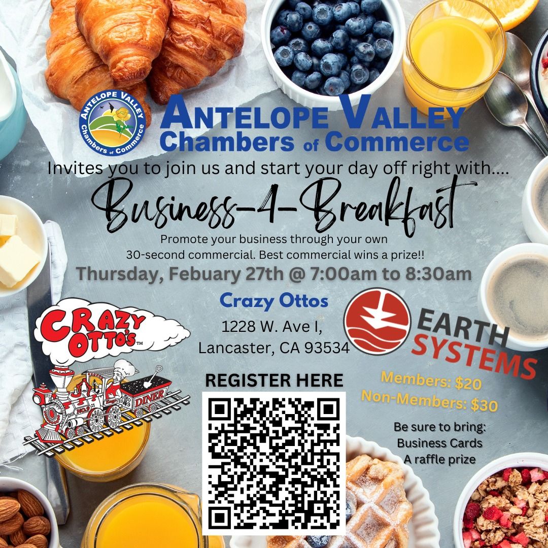 Business 4 Breakfast Sponsored by Earth Systems