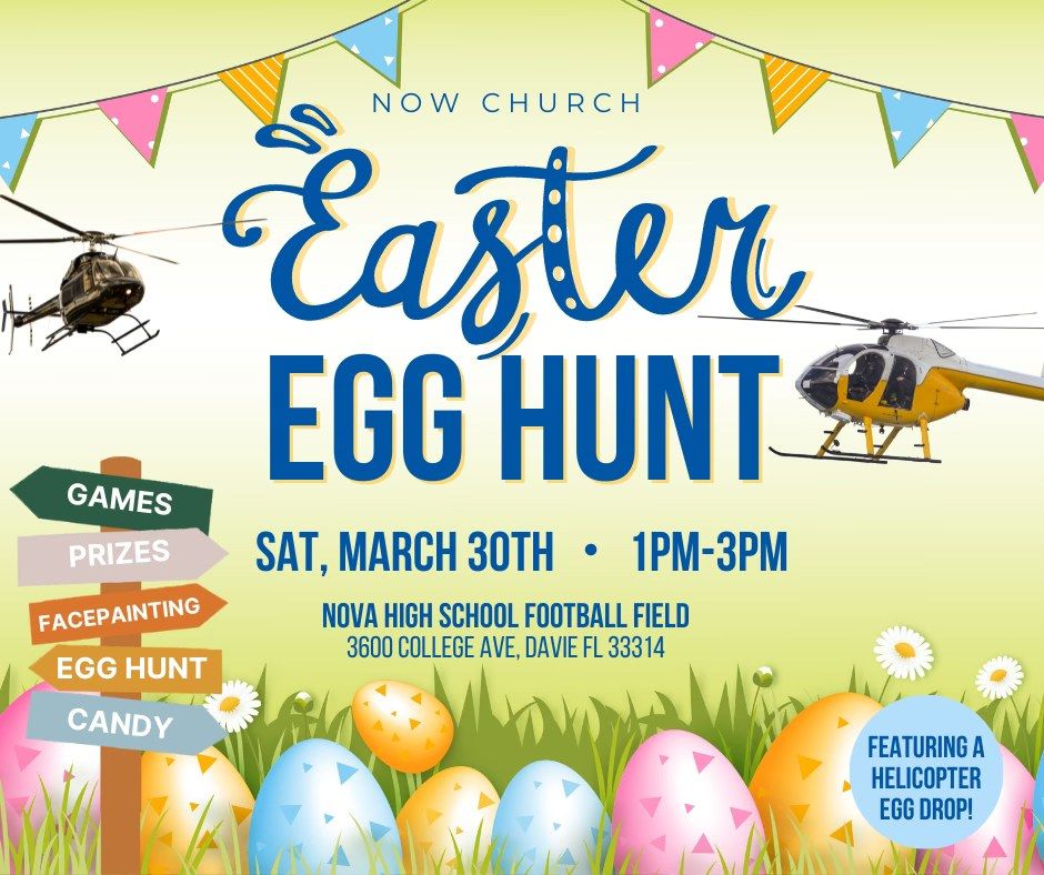 Easter Egg Hunt & Helicopter Drop