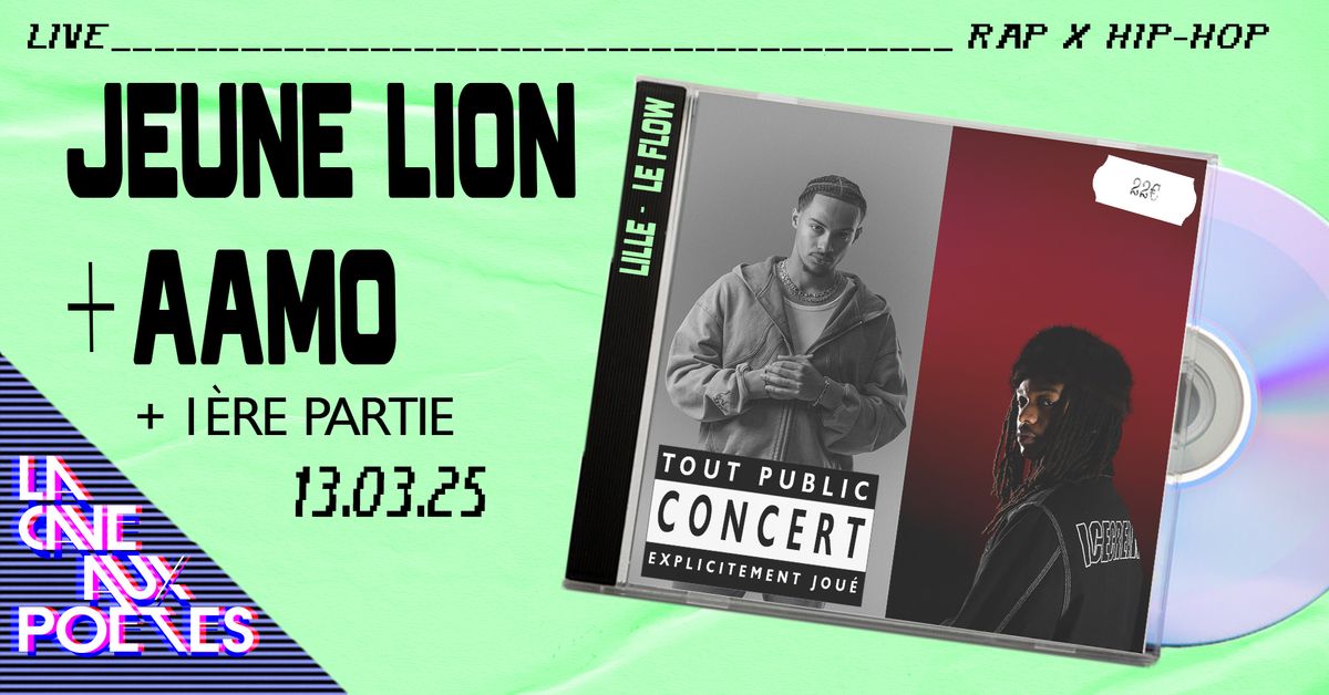 \u25e3 JEUNE LION + AAMO + 1\u00e8re partie