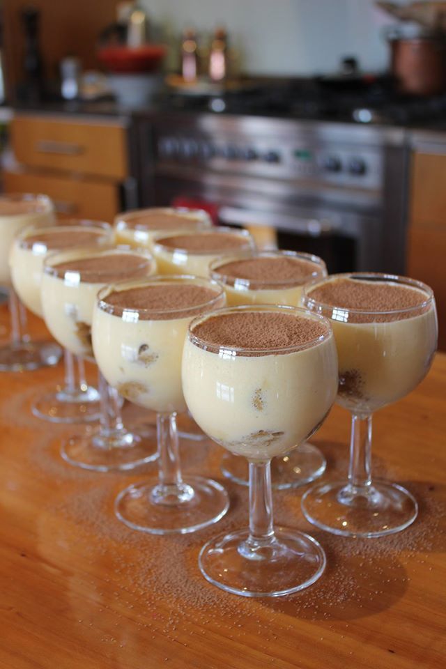 Tiramisu and Panna Cotta class