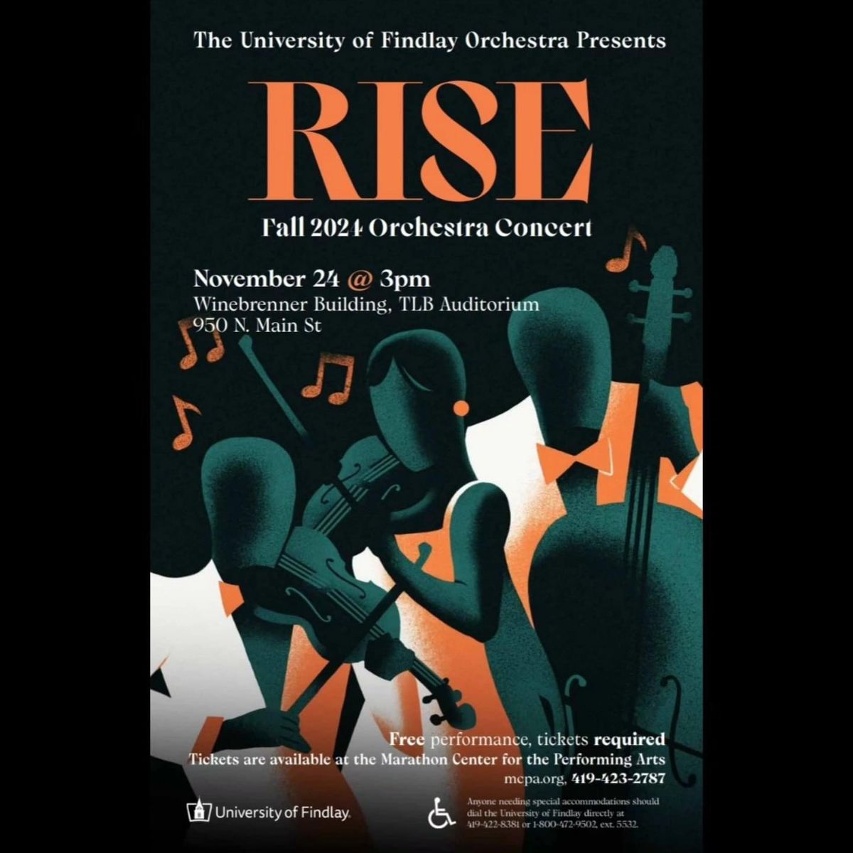 Rise - a University of Findlay Orchestra Concert