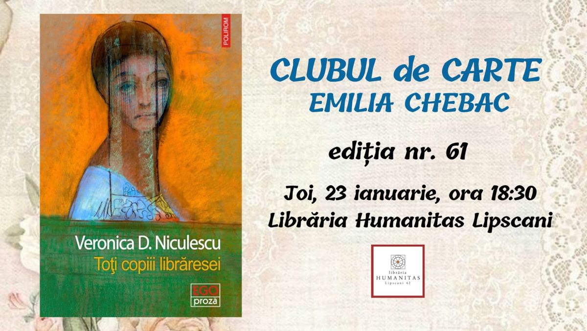 Clubul de carte Emilia Chebac #61