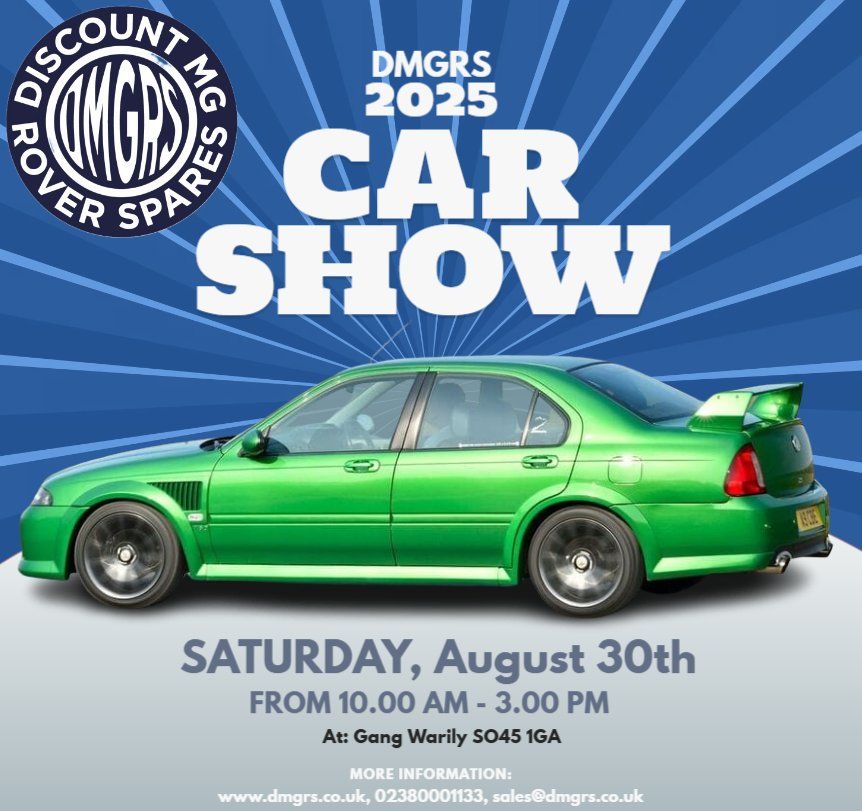 DMGRS Summer Show August 30th