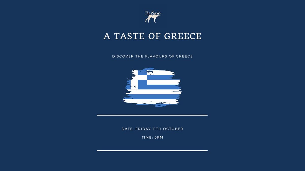 A Taste of Greece Night