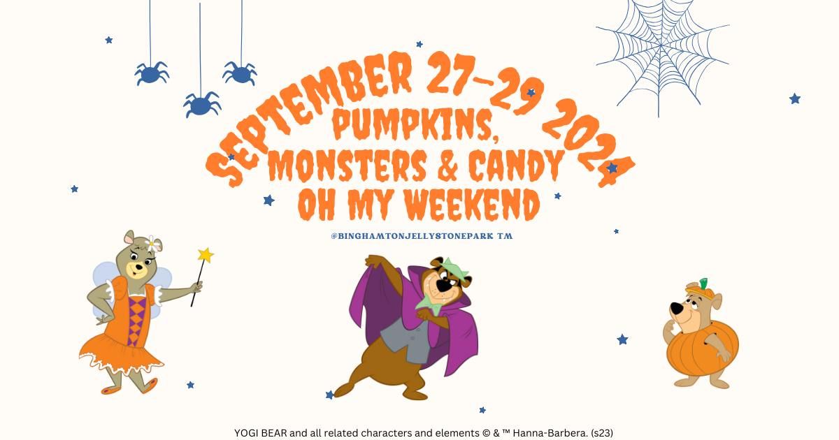 Pumpkins,Monsters & Candy Oh My Weekend 