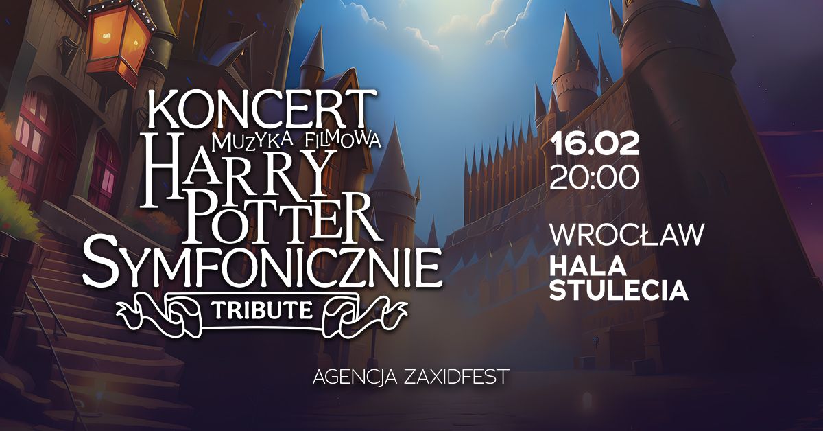 KONCERT MUZYKI FILMOWEJ HARRY POTTER SYMFONICZNIE TRIBUTE WROC\u0141AW 16.02