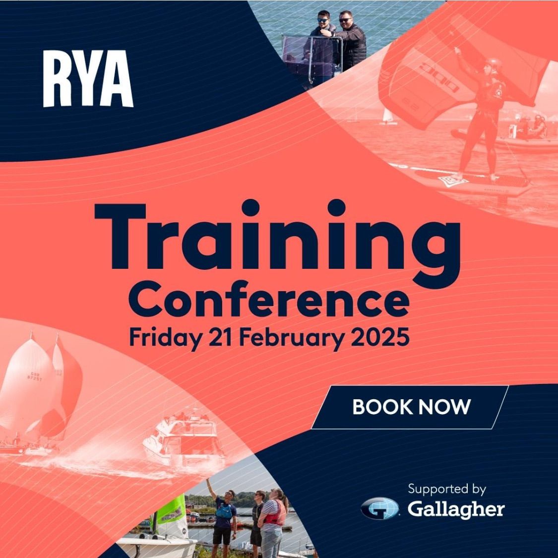 RYA Training Conference, supported by Gallagher