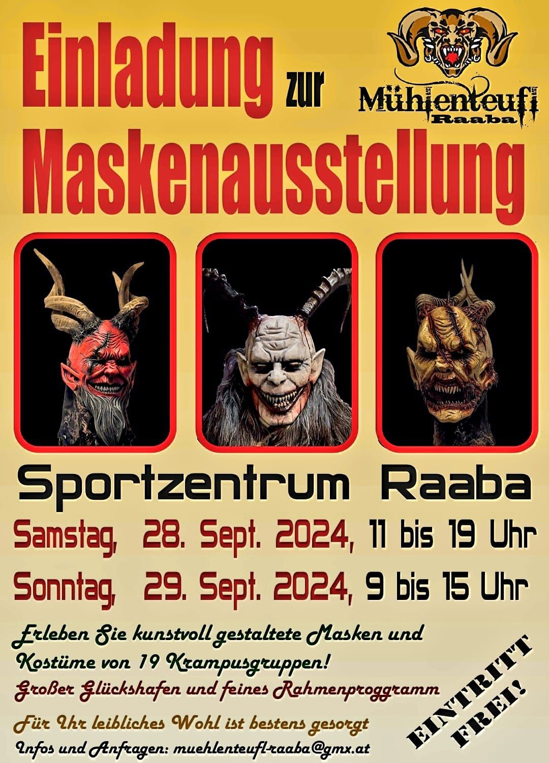 11. Maskenausstellung Raaba 2024