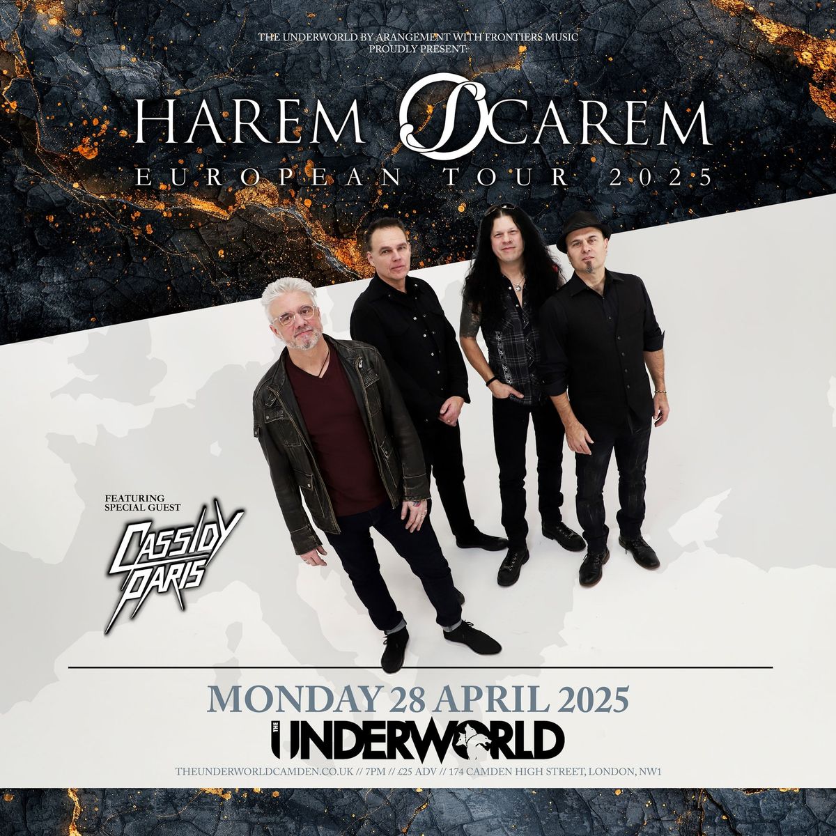 HAREM SCAREM at The Underworld - London