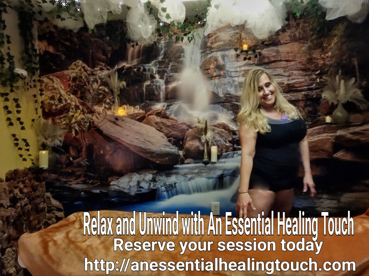 An Essential Healing Touch memorial Day special 1 hour table massage 33%off