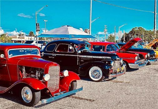 Cruise-In at Crossroad Book Signing