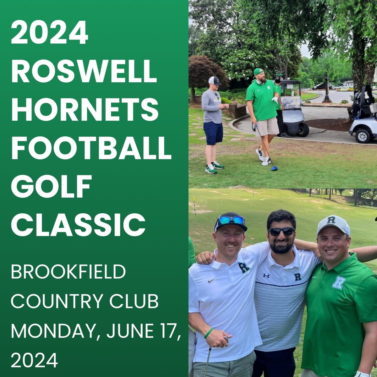 Roswell High School Hornets Football Golf Classic & Tailgate Luncheon