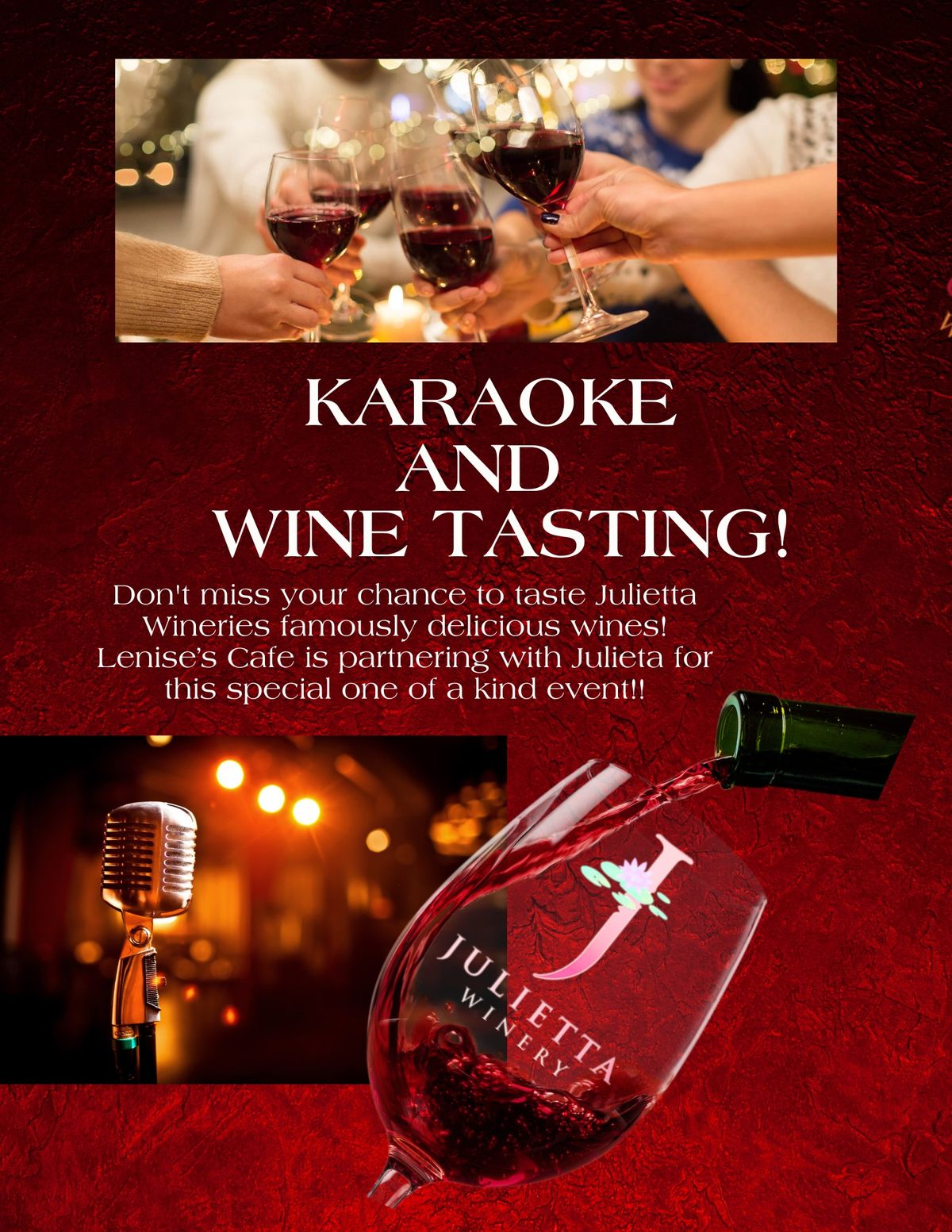 Karaoke And Wine Tasting!