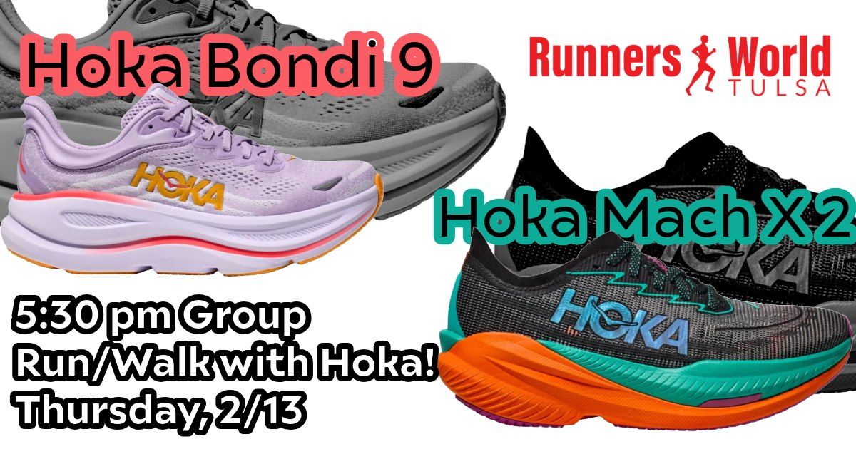 Hoka Demo @ RWT Group Run\/Walk!