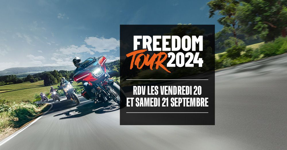 FREEDOM TOUR HARLEY-DAVIDSON 2024