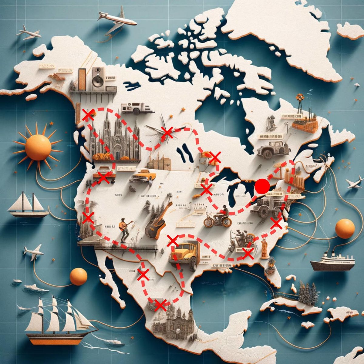 Great Escape: a tribute to the North American road trip