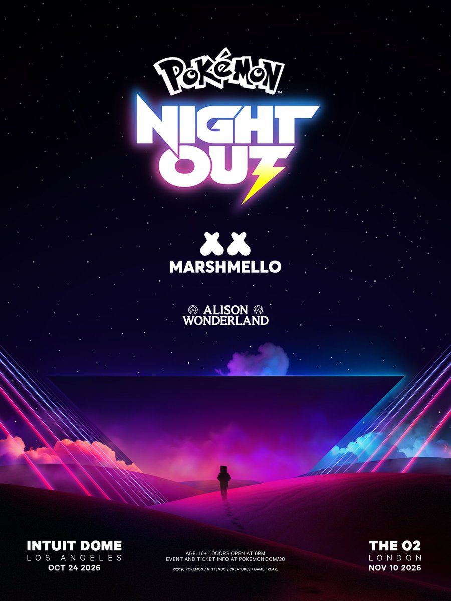 Pokemon Night Out: Marshmello & Alison Wonderland