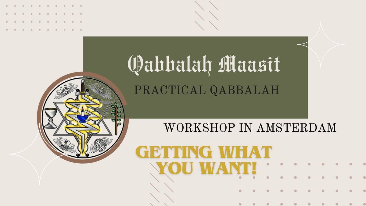 Qabbalah Maasit I - Practical Qabbalah