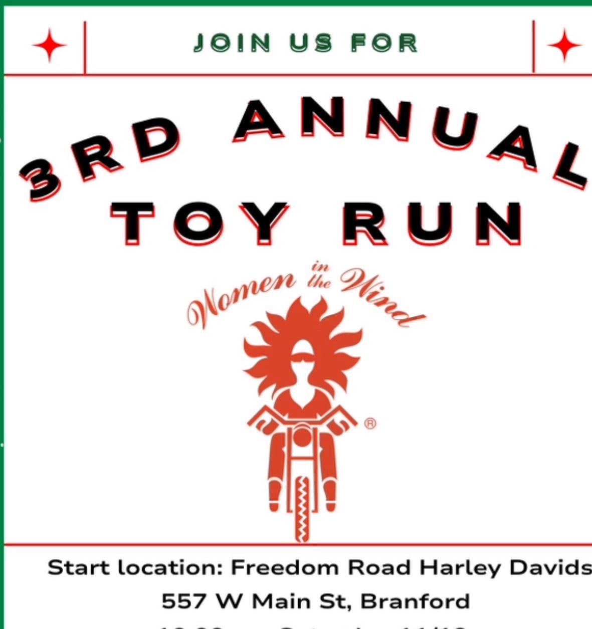 Daughters of Odin 3rd Annual Toy Run 