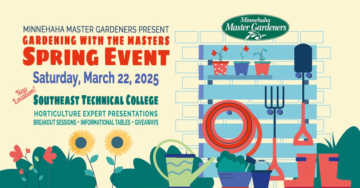 Gardening with the Masters 2025 Spring Event