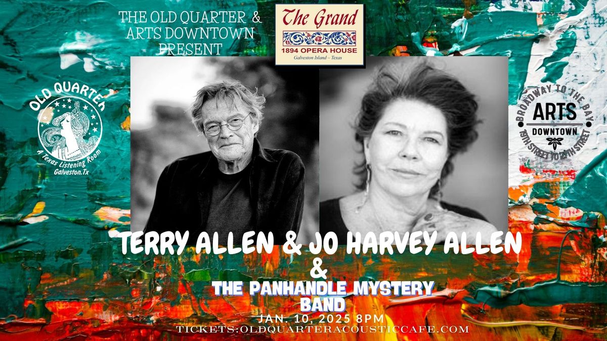 TERRY ALLEN \/ JO HARVEY ALLEN & THE PANHANDLE MYSTERY BAND LIVE AT THE GRAND 1894  OPERA HOUSE