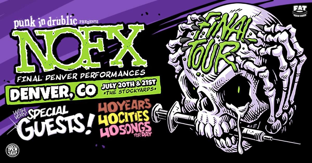 NOFX Final Denver Shows