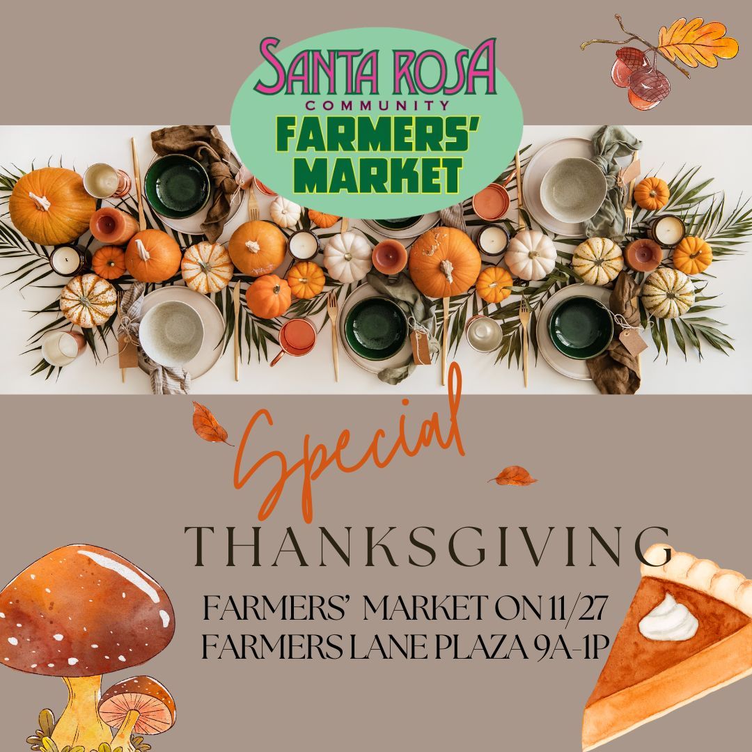 Special Thanksgiving Farmers Market at Farmers Lane Plaza