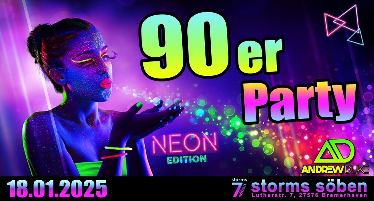 90er Party - NEON EDITION