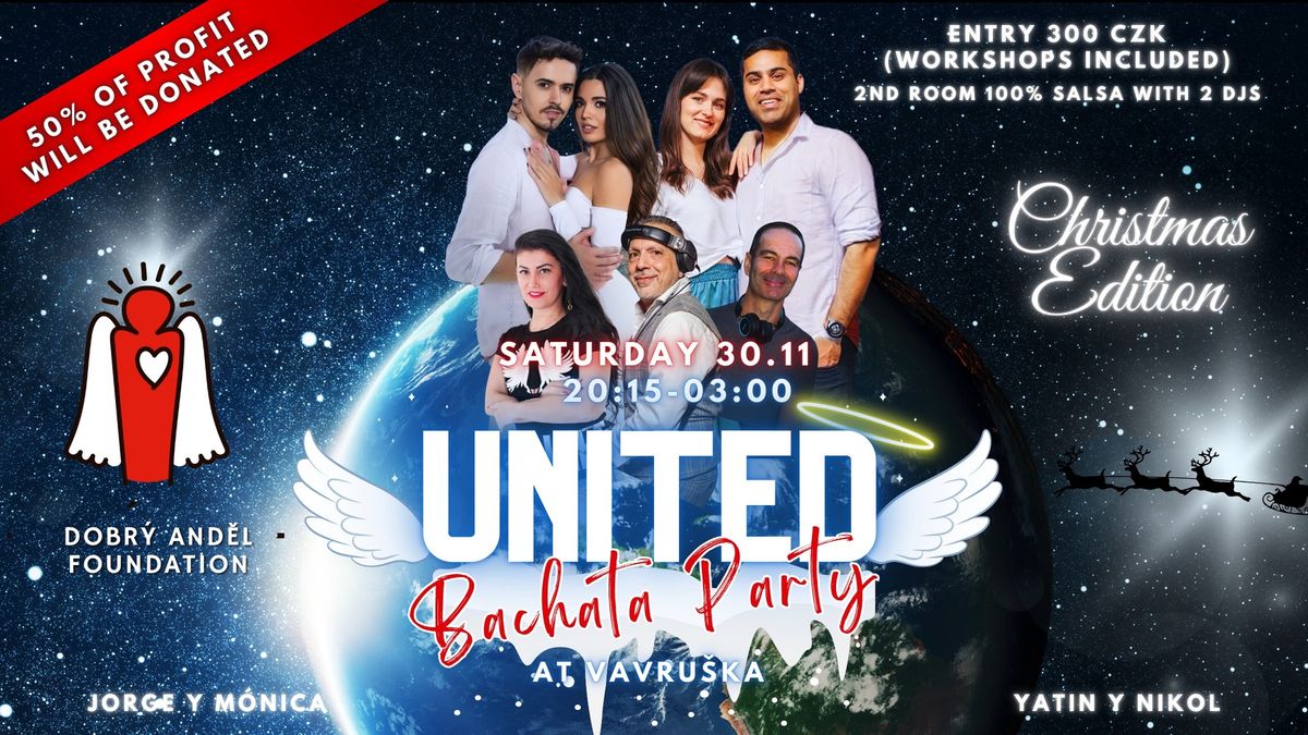 UNITED \ud83d\udc7c\ud83c\udffb Bachata Party - Christmas Angels Edition