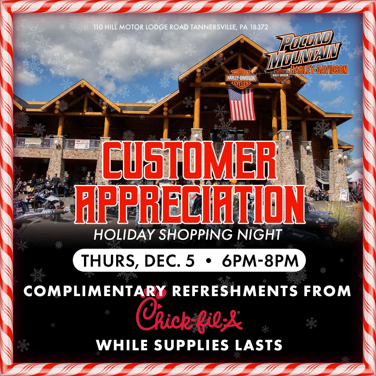 Customer Appreciation Holiday Shopping Night