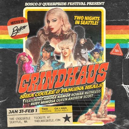 GRINDHAUS Starring Bosco, Shea Coulee, and Pangina Heals