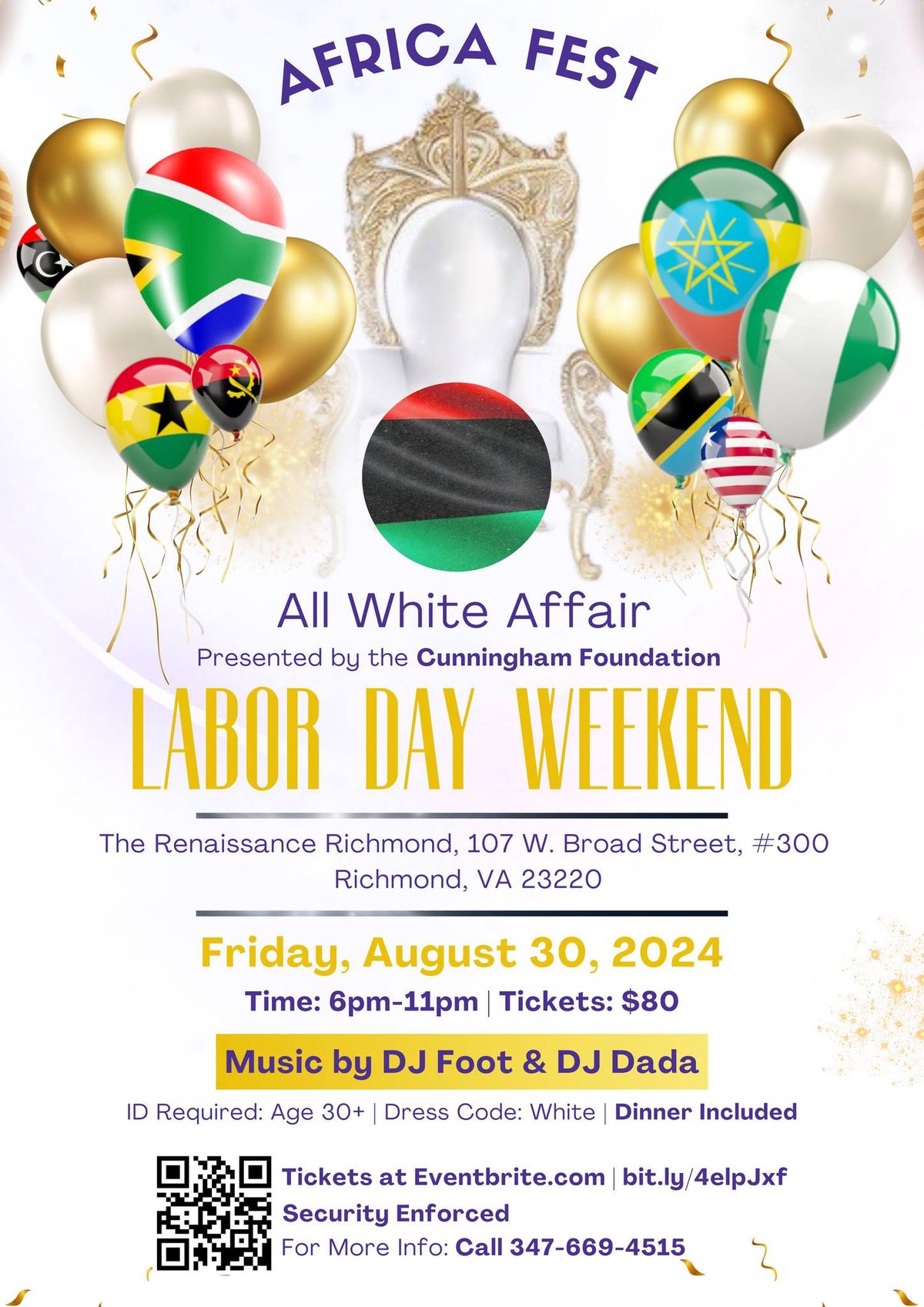 Africa Fest All White Party