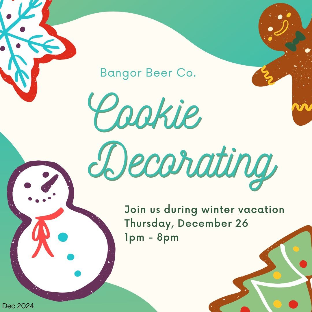 Bangor Beer Company Taproom: Cookie Decorating