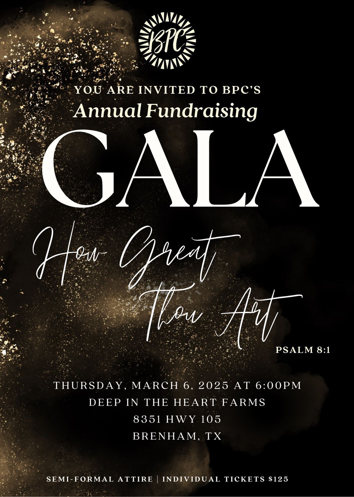 Brenham Pregnancy Center's Annual Fundraising Gala