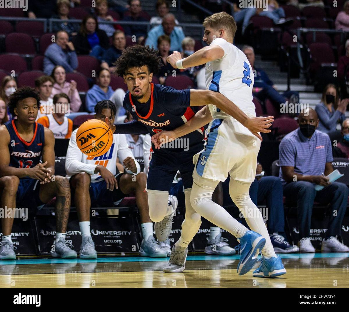 Pepperdine Waves at San Diego Toreros Mens Basketball