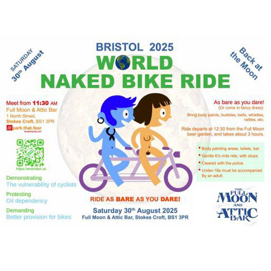 Bristol World Naked Bike Ride