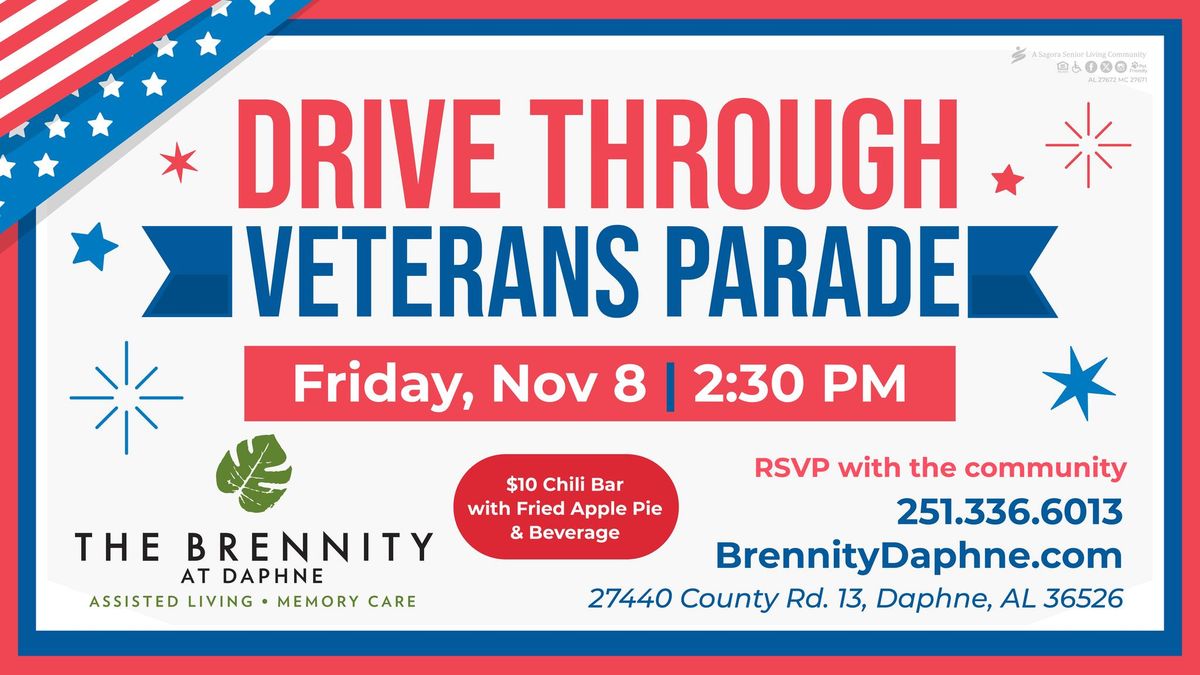 Drive Through Veterans Parade  