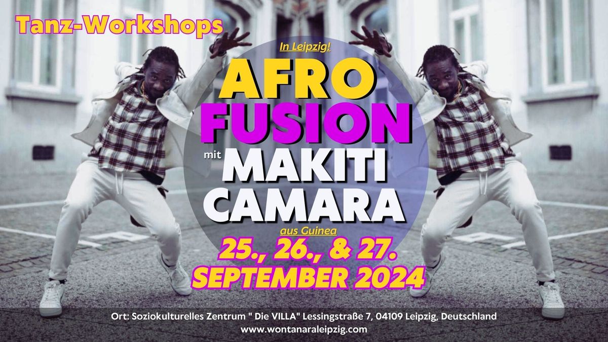 Afro-Fusion Workshops mit Makiti in Leipzig! 